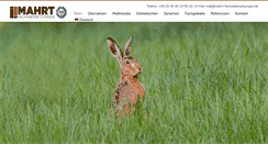 Desktop Screenshot of mahrt-fachuebersetzungen.de